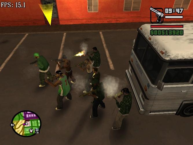 你们认为圣安地列斯这三个绿衣小弟哪个最有趣?