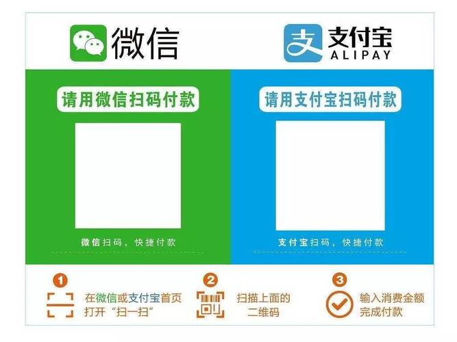 (移动支付收款模板,将你的收款二维码放中间打印出来即可)外带早餐只