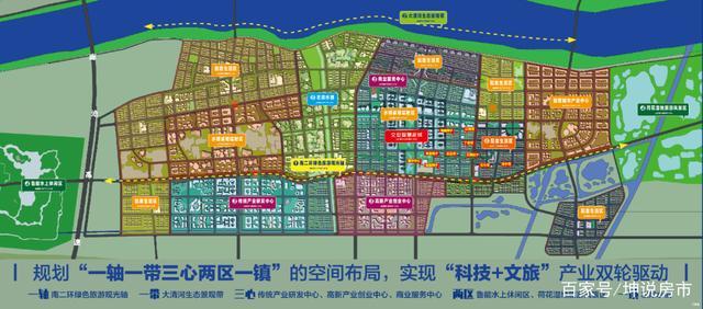 文安北部科技新区规划概念图