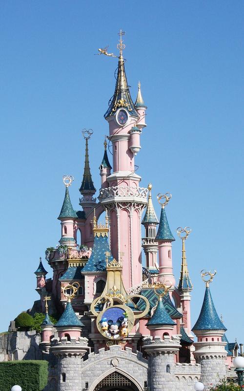 迪士尼城堡风景高清手机壁纸图片