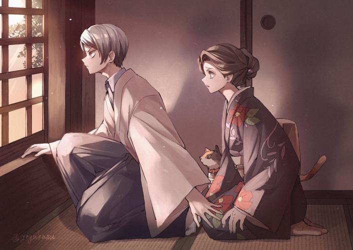 鬼灭之刃-珠世与愈史郎