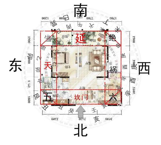 阳宅风水之"户型迷局"探秘"一"买房先看户型气场是吉是凶