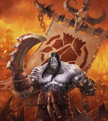 炉石传说:你不知道的卡加斯·刃拳,兽人自由之光,两段悲剧人生