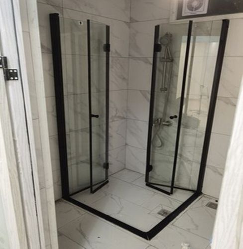 简易网红方型整体淋浴房折叠隔断干湿分离沐浴玻璃门小户型开放式