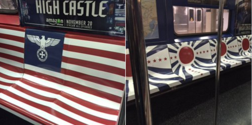 "纳粹"终不得人心:亚马逊决定撤下《高堡奇人》纽约地铁上的宣传广告