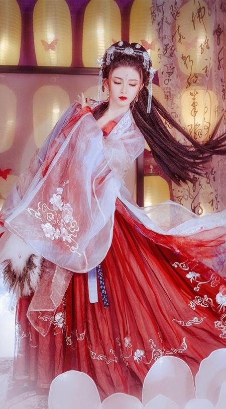 与汉服模特图片有关的所有内容