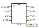 三段式开关调光功能高功率因数非隔离降压型led恒流驱动芯片