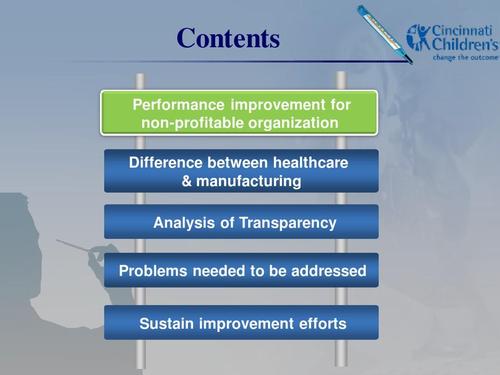 sustain improvement efforts