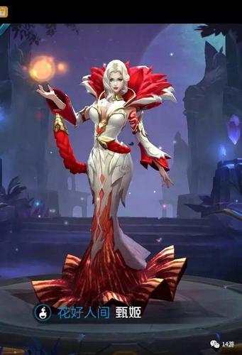 旗袍少女原画也很妩媚 top7花好人间 甄姬