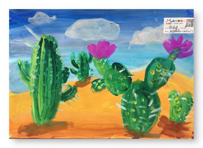 我们的耐炎热,生命力顽强沙漠英雄仙人掌