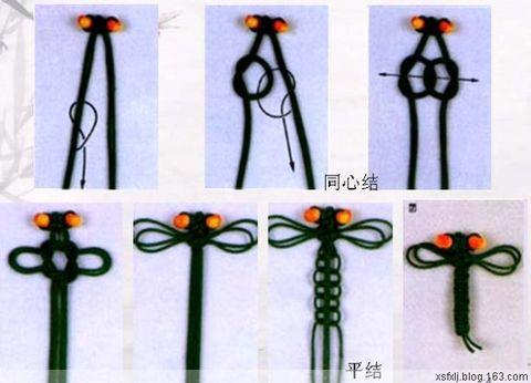 中国结-蜻蜓结3种制作方法