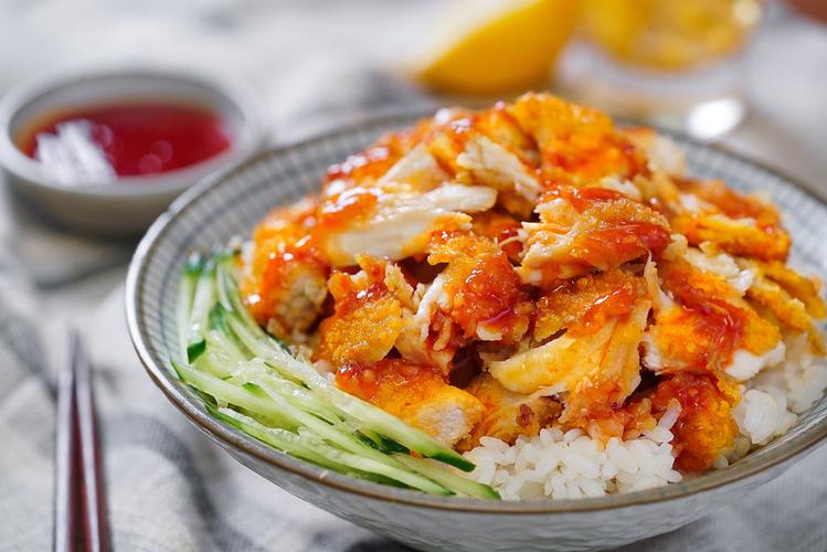 脆皮鸡饭
