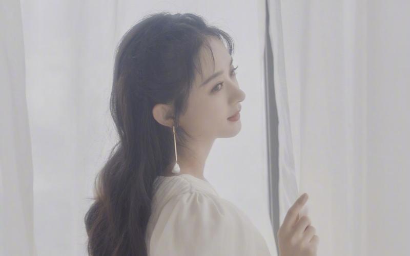 赵丽颖白纱裙写真图片-美女壁纸-高清美女图片-第9图
