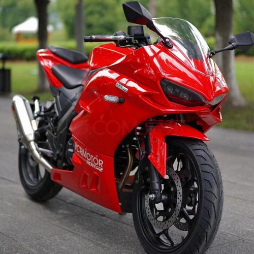 蛟龙400cc跑车国产杜卡迪摩托车重型机车双缸水冷趴赛