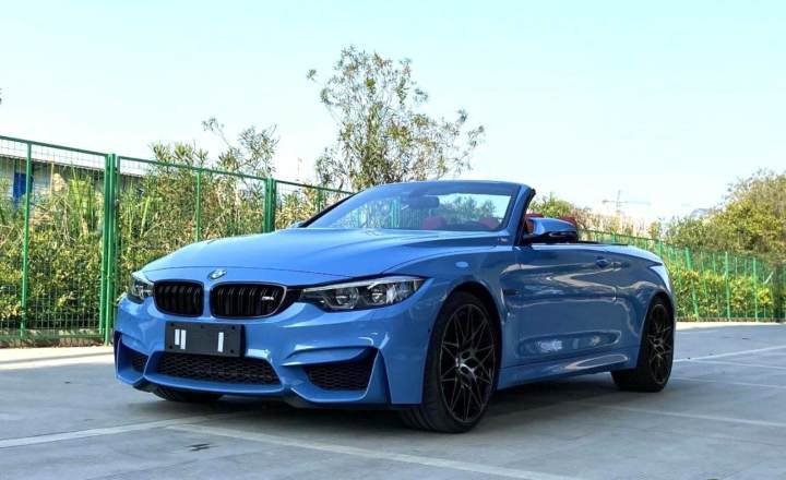 宁波二手宝马m4 2019 款 m4敞篷轿跑车猎影版 蓝色 - 小猪二手车