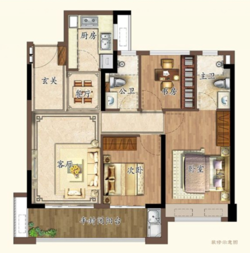 (建发·央著户型图)