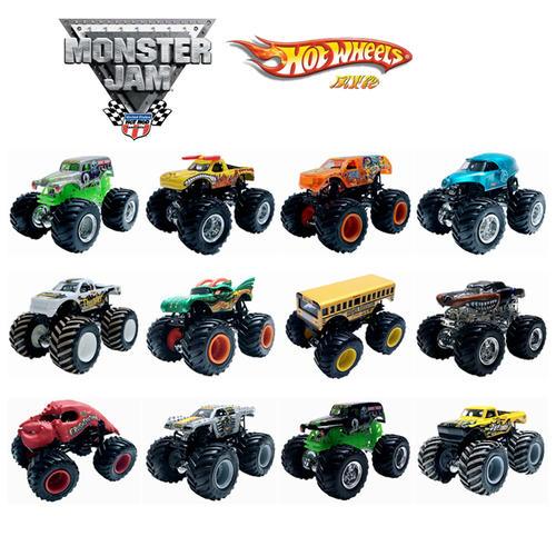 大脚怪兽车简笔画