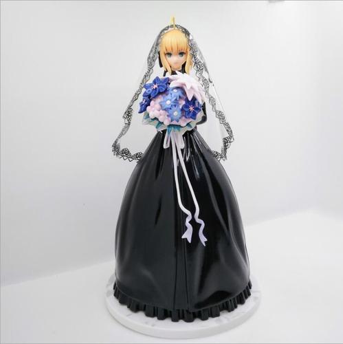 命运之夜模型 fate/stay night saber 白婚纱黑婚纱塞巴手办礼物商品