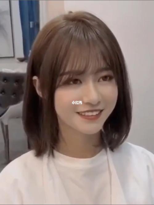 免打理发型0669♀150669♀15脸大的女生一定要剪_发型