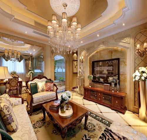 170平米复试欧式鉴赏装修效果图