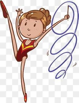 卡通跳图片大全