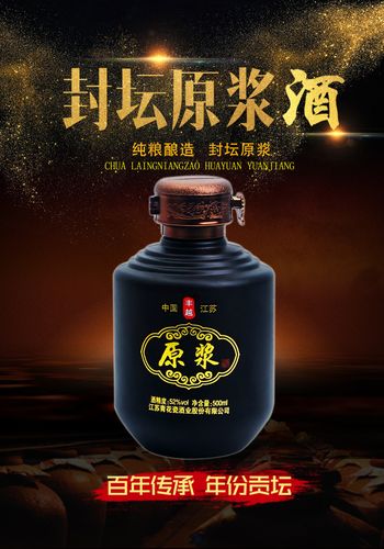 封坛原浆白酒试饮整箱特价 浓香型纯粮食国产白酒52度