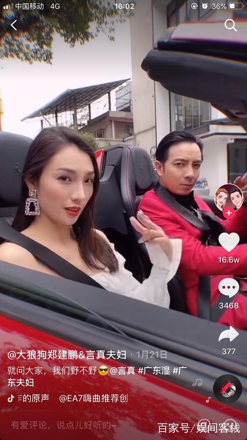 网红言真,郑建鹏真的有钱吗?