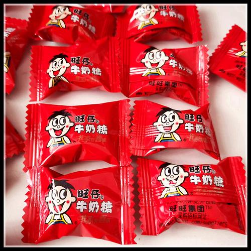 正品旺仔牛奶糖旺旺小粒原味奶糖家有喜事1000克儿童糖果