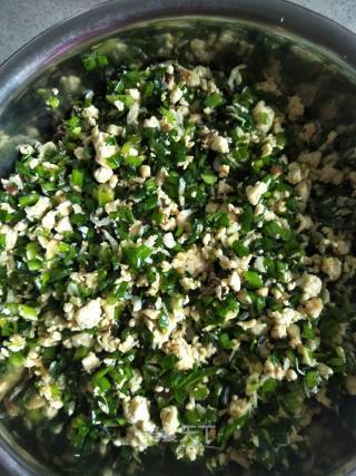 豆腐韭菜馅饺子 独家