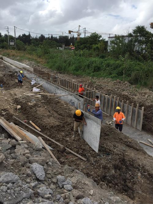 温州市瓯江口新区灵昆街道"六路一河"市政工程第2施工