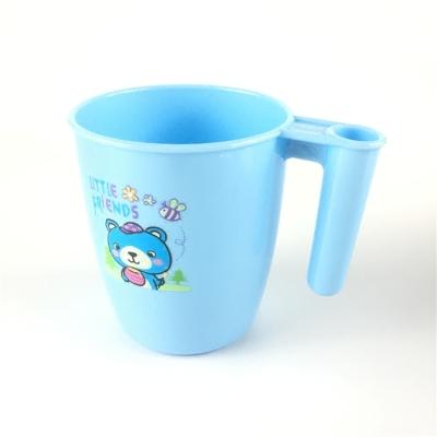 带手柄漱口杯子大号水杯刷牙杯 630ml 振兴卡通牙刷杯口杯 包邮