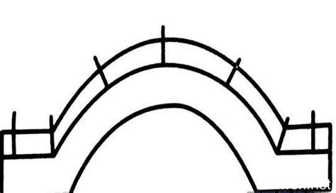 简笔画美丽大桥