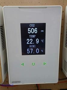 多合一固定式智能空气质量检测传感器pm2.5 voc co2 甲醛监测仪