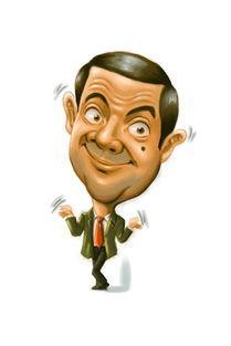 名人漫画肖像简笔憨豆简笔画