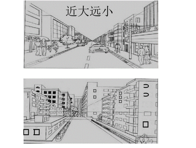 新人教版小学美术六年级上册《远近的奥秘》ppt教学课件.docx 17页