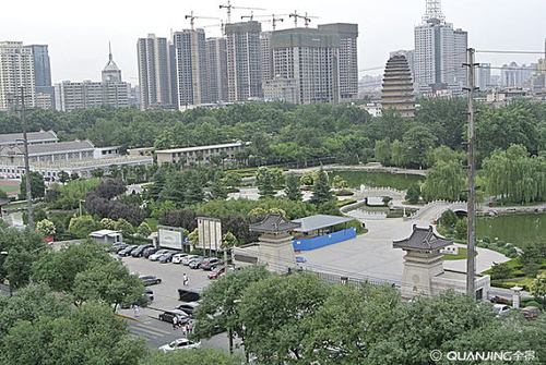 小雁塔公园.陕西西安