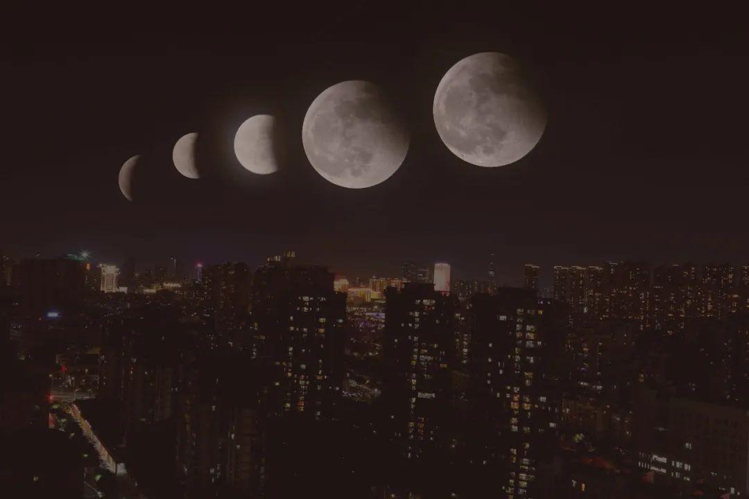 快看今年月全食超级月亮组团来了柠檬圈已刷屏