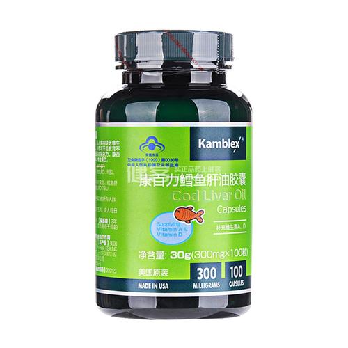 康百力鳕鱼肝油胶囊