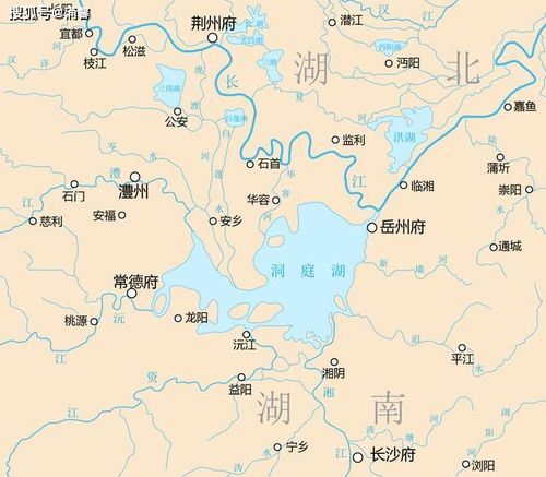 八百里洞庭湖是怎样变成一条河的