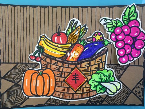 丰收儿童画_早教_母婴_母婴_早教