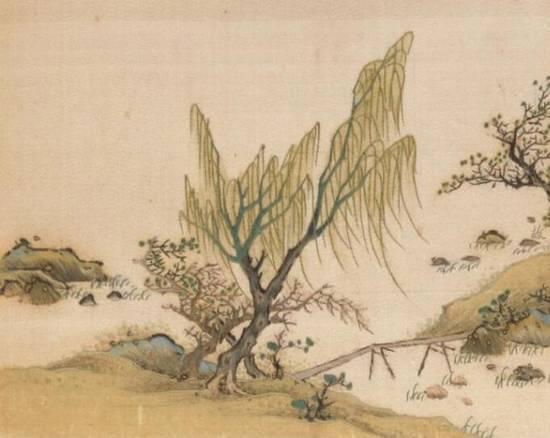 古代名媛韩希孟顾绣名作《花溪渔隐图》赏析