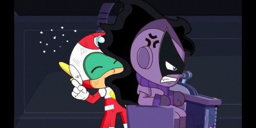 开心超人:暗开 #开心超人"已经做好啦" 忽然,踩到香蕉皮一不小心摔了