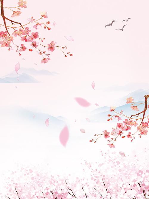 古代浪漫美丽背景