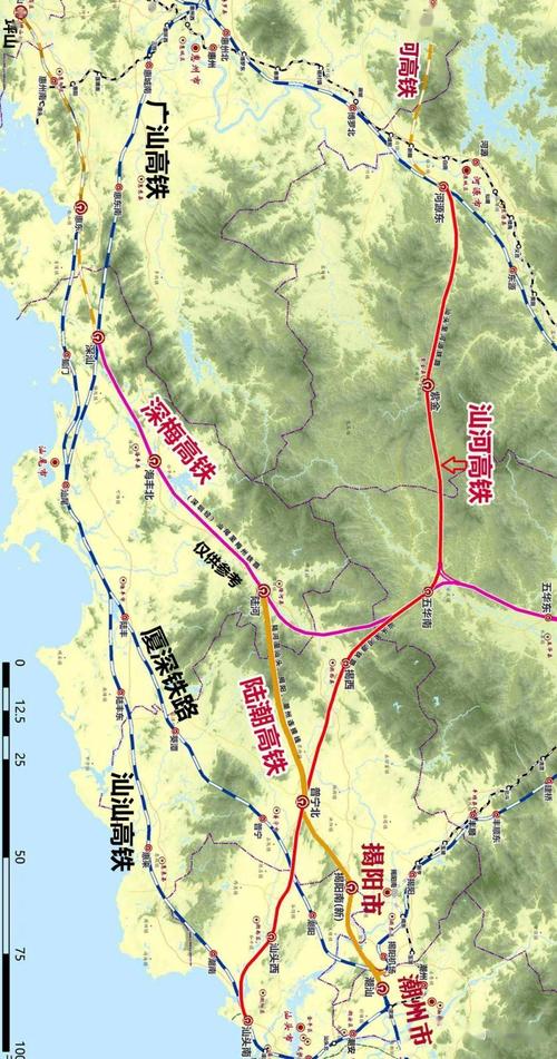 重磅围观!河源-揭西-潮州建设广河高铁东延线,揭河高铁已预可研招标!