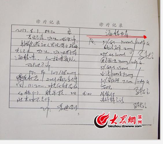 高士强在人民医院的门诊病历写着酒精中毒