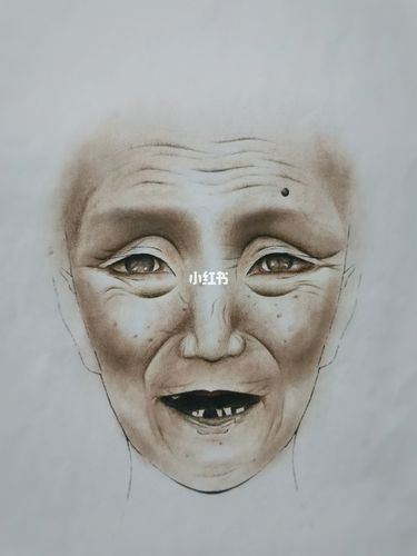 老年妆美人图—课堂演示_老年人_化妆_绘画_化妆教程
