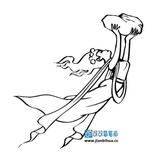 女娲补天简笔画