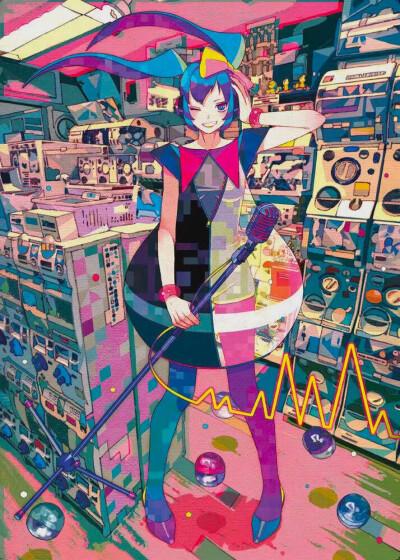 h蒸汽波少女 - 堆糖,美图壁纸兴趣社区