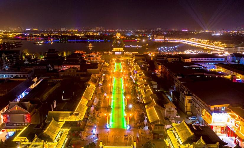 开封夜景. 开封市委宣传部供图