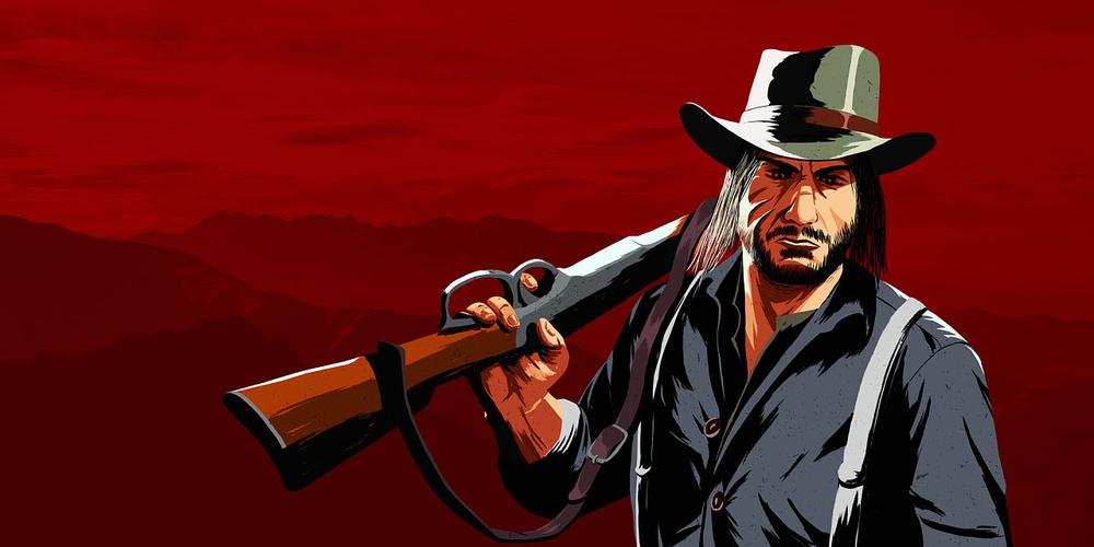 荒野大镖客2插画练习